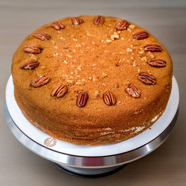 Honey Cake with Pecans