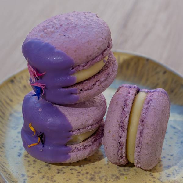 Blueberry Macaron