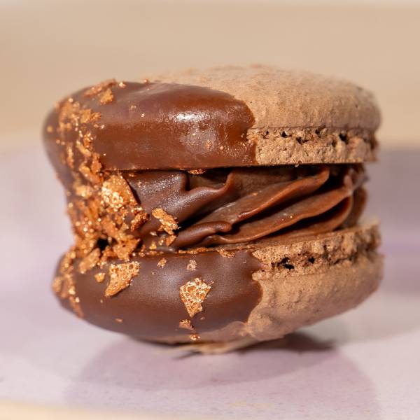 Hazelnut Macaron
